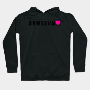 Birmingham Alabama Hometown Sticker Hoodie